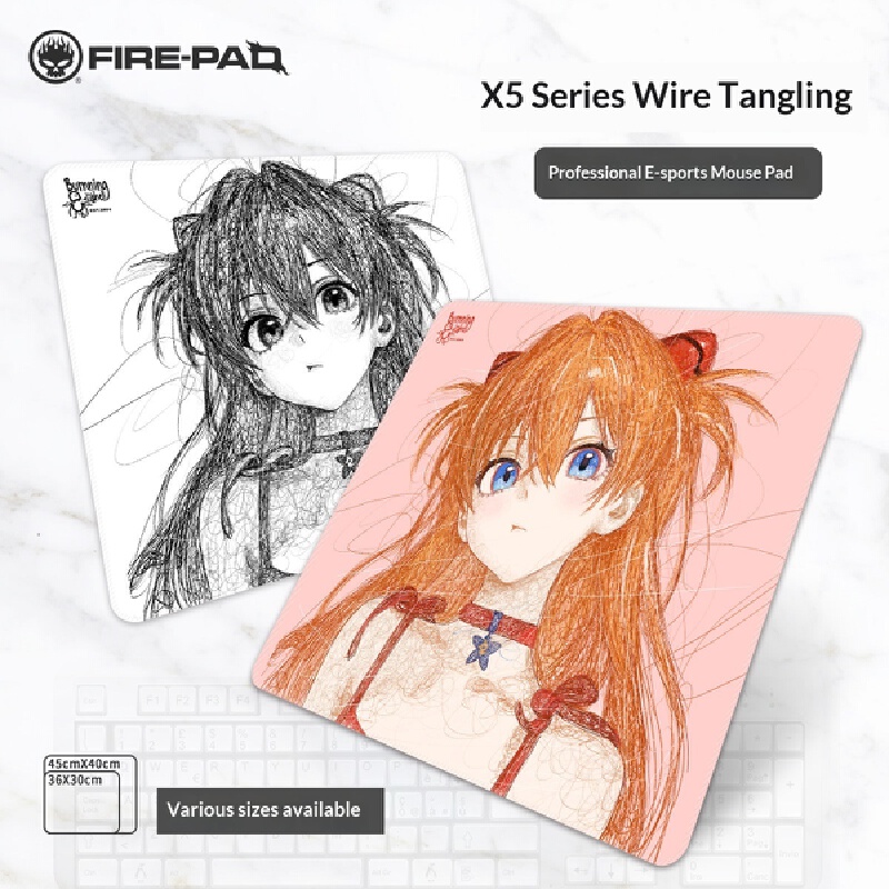 Gaming Accessories For Gaming Room - Game Anime Mouse Pad X5 Asuka