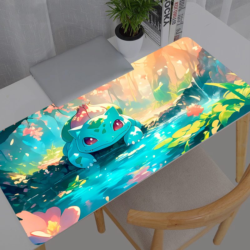 Gaming Accessories For Laptop - Mouse Pad Large Gamer Pokemon Pikachu
