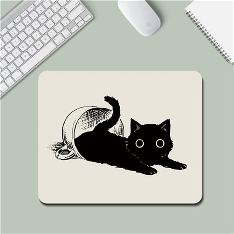 Gaming Office Accessories - Mouse Mat Cat Mause Pad Cute