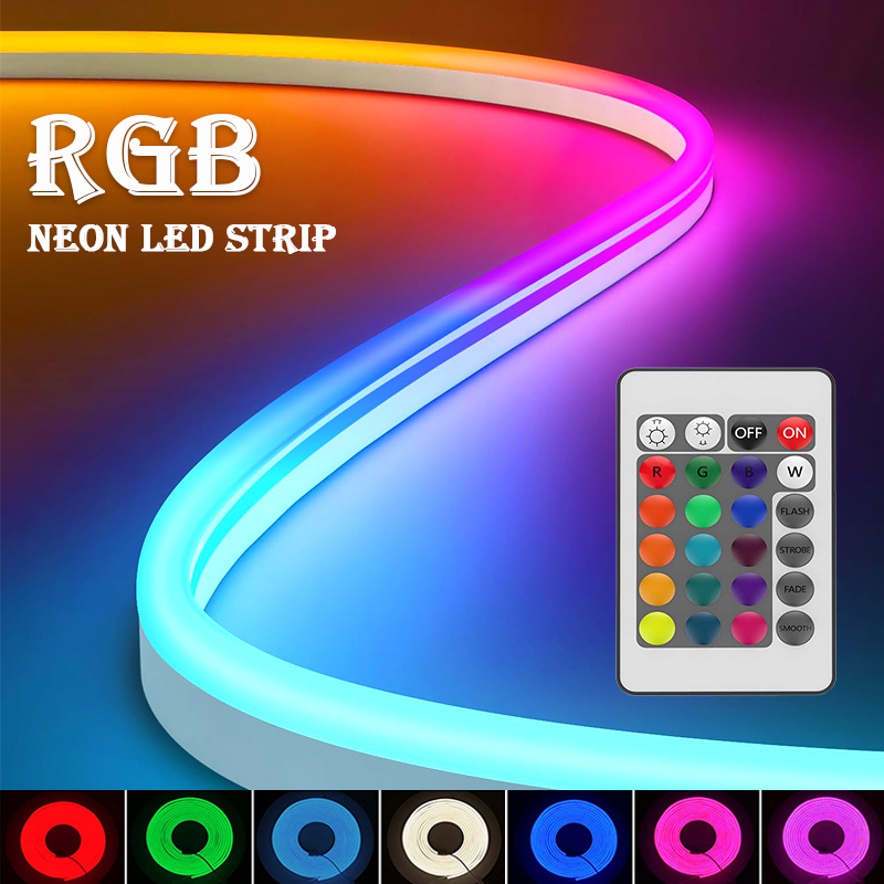 Gaming Accessories For Bedroom - USB LED Neon Rope Lights, RGB