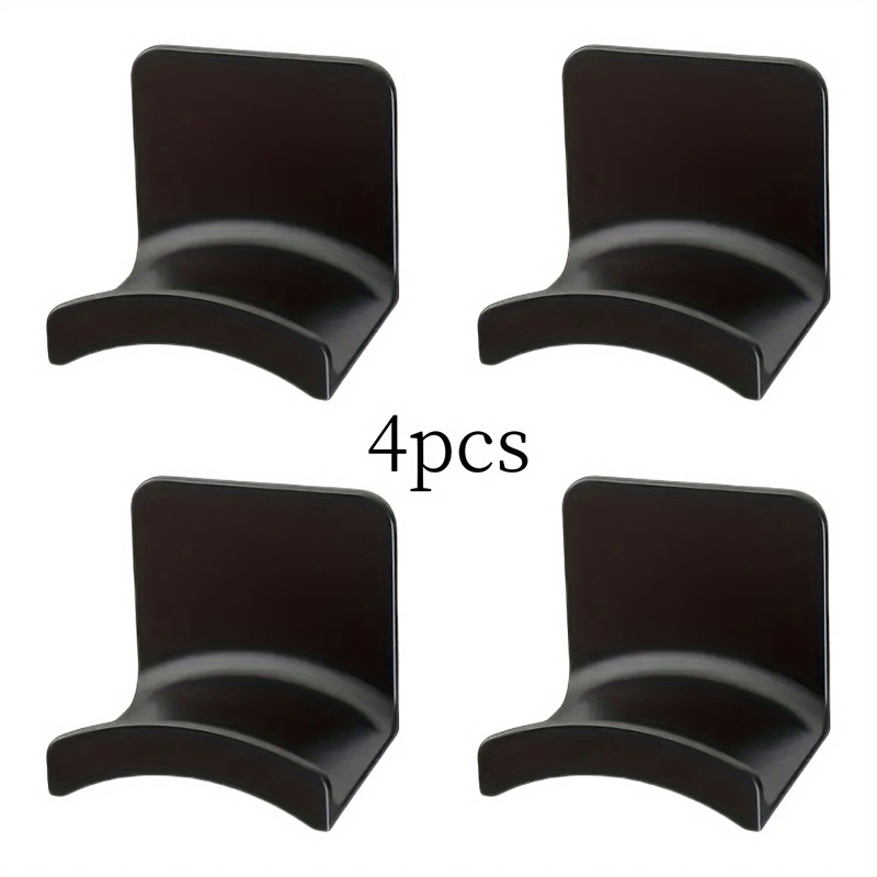 4Pcs Black Adhesive Headphone  - Gaming Office Accessories 리뷰 및 가격