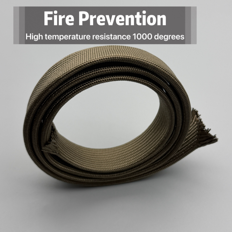 Fiberglass Tube 2-20mm 1000°C  - Cable Sleeve Braided 리뷰 및 가격
