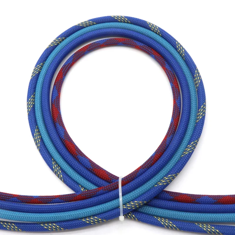 1/5/10M Blue-Gold-Red PET Brai - Cable Sleeve Braided 리뷰 및 가격