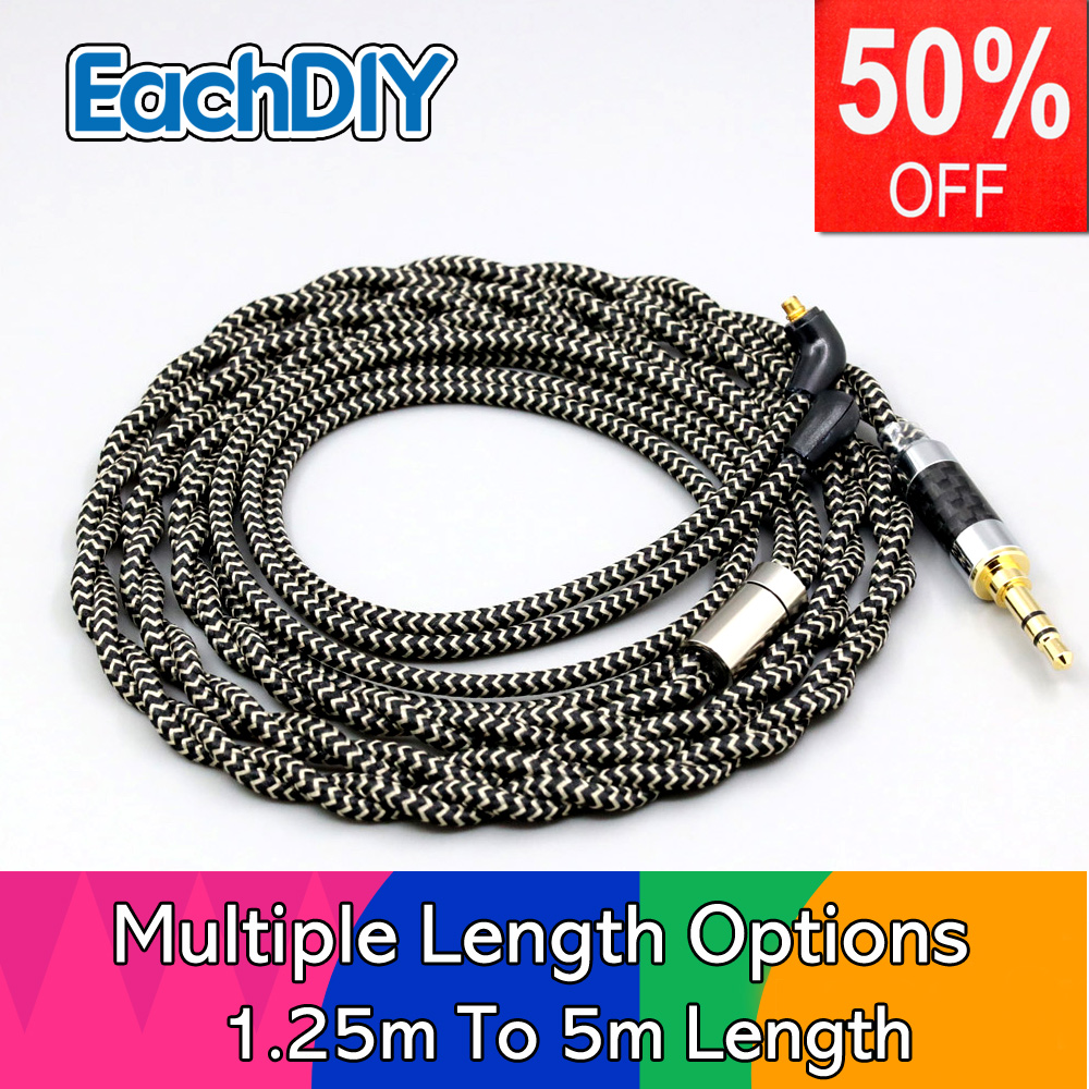 2 Core 2.8mm Litz OFC Earphone - Cable Sleeve Braided 리뷰 및 가격