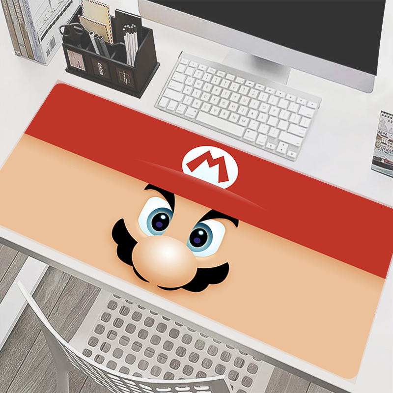 90x40cm Mouse Pad M-Mario Anim - Gaming Accessories For Laptop 리뷰 및 가격