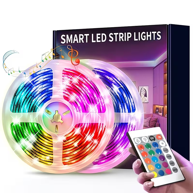 Smart RGB LED Strip Lights wit - Gaming Accessories For Bedroom 리뷰 및 가격