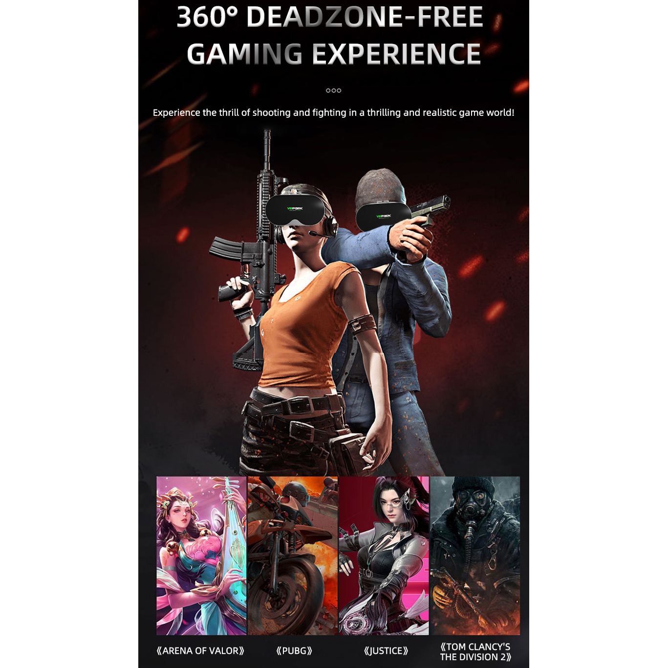 Virtual Reality 3D VR Glasses  - Gaming Accessories For 8 Year Old 리뷰 및 가격