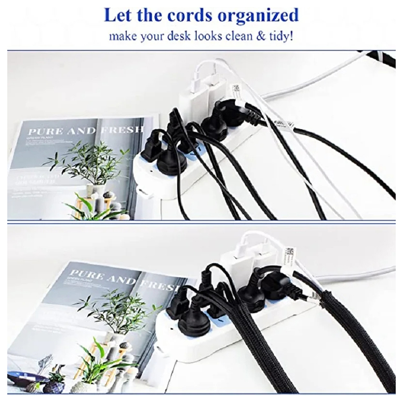 2m PET Braided Cable Sleeve Ex - Cable Sleeve Braided 리뷰 및 가격