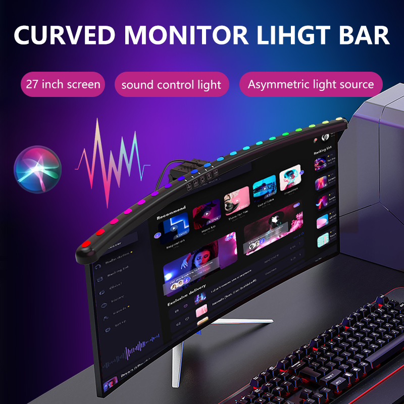 RGB 40cm/60cm Led Computer Mon - Monitor Light Bar 리뷰 및 가격