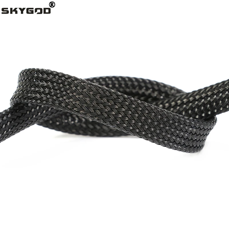 1~50m PET Braid Sleeve Black 2 - Cable Sleeve Braided 리뷰 및 가격