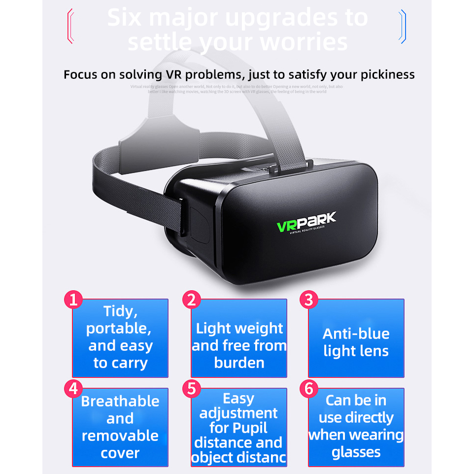 Virtual Reality Helmet VR Glas - Gaming Accessories For 8 Year Old 리뷰 및 가격