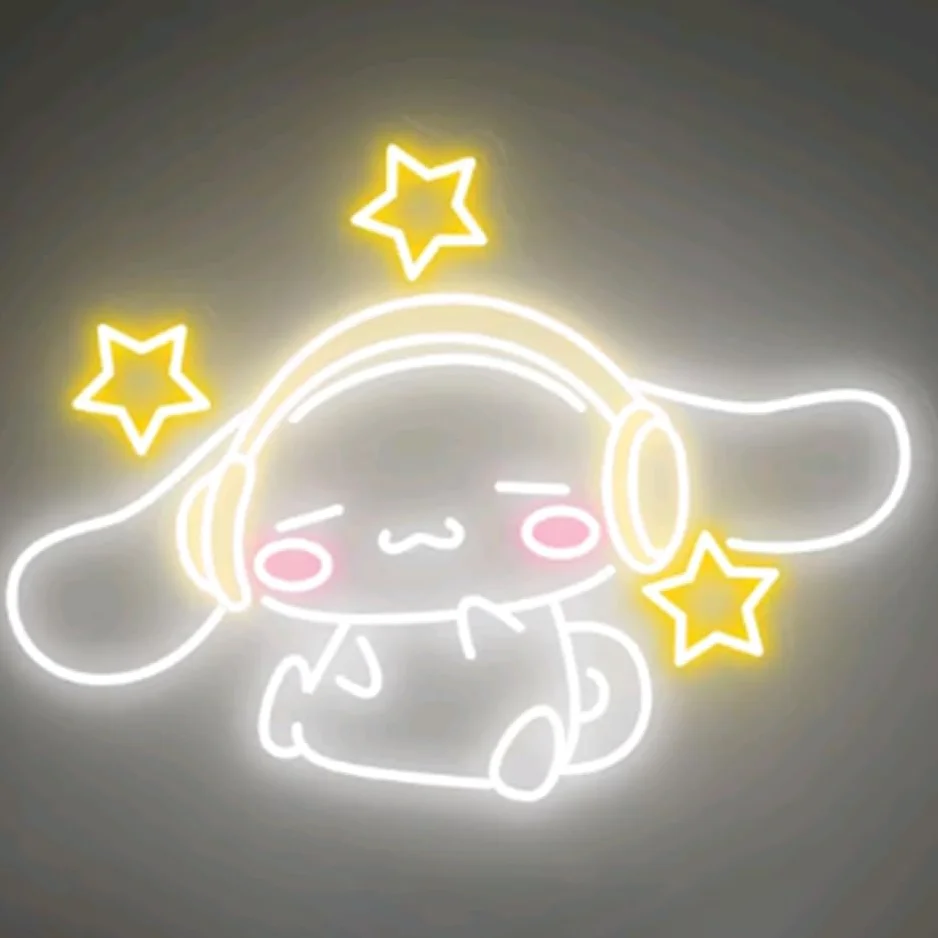 Cinnamoroll Headphones Neon Si - Gaming Accessories For Bedroom 리뷰 및 가격