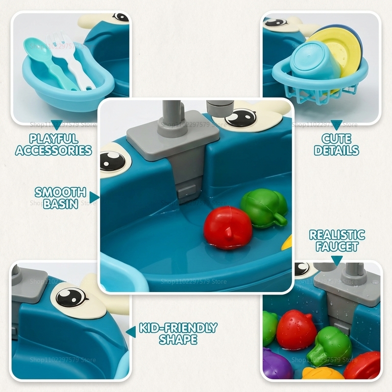 Children Play Kitchen Set with - Gaming Accessories For 8 Year Old 리뷰 및 가격