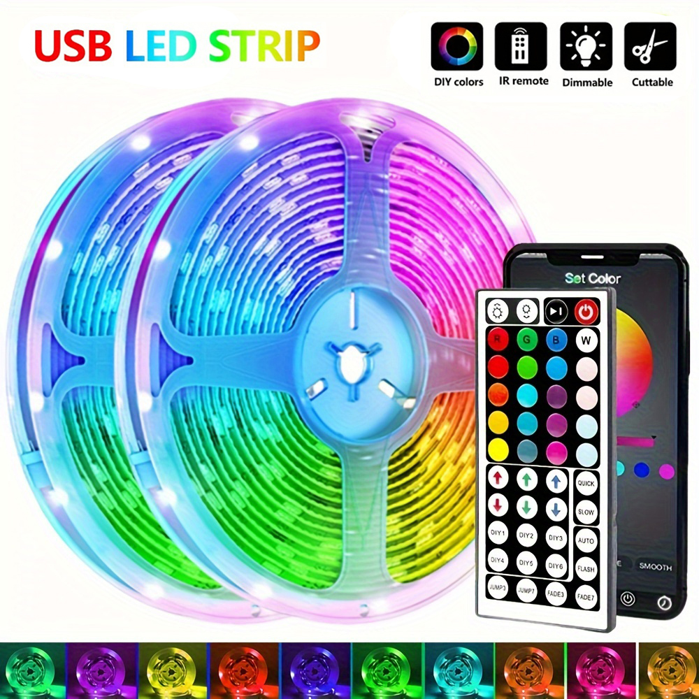 5050 16/LED Strip Lights Bluet - Gaming Accessories For Bedroom 리뷰 및 가격