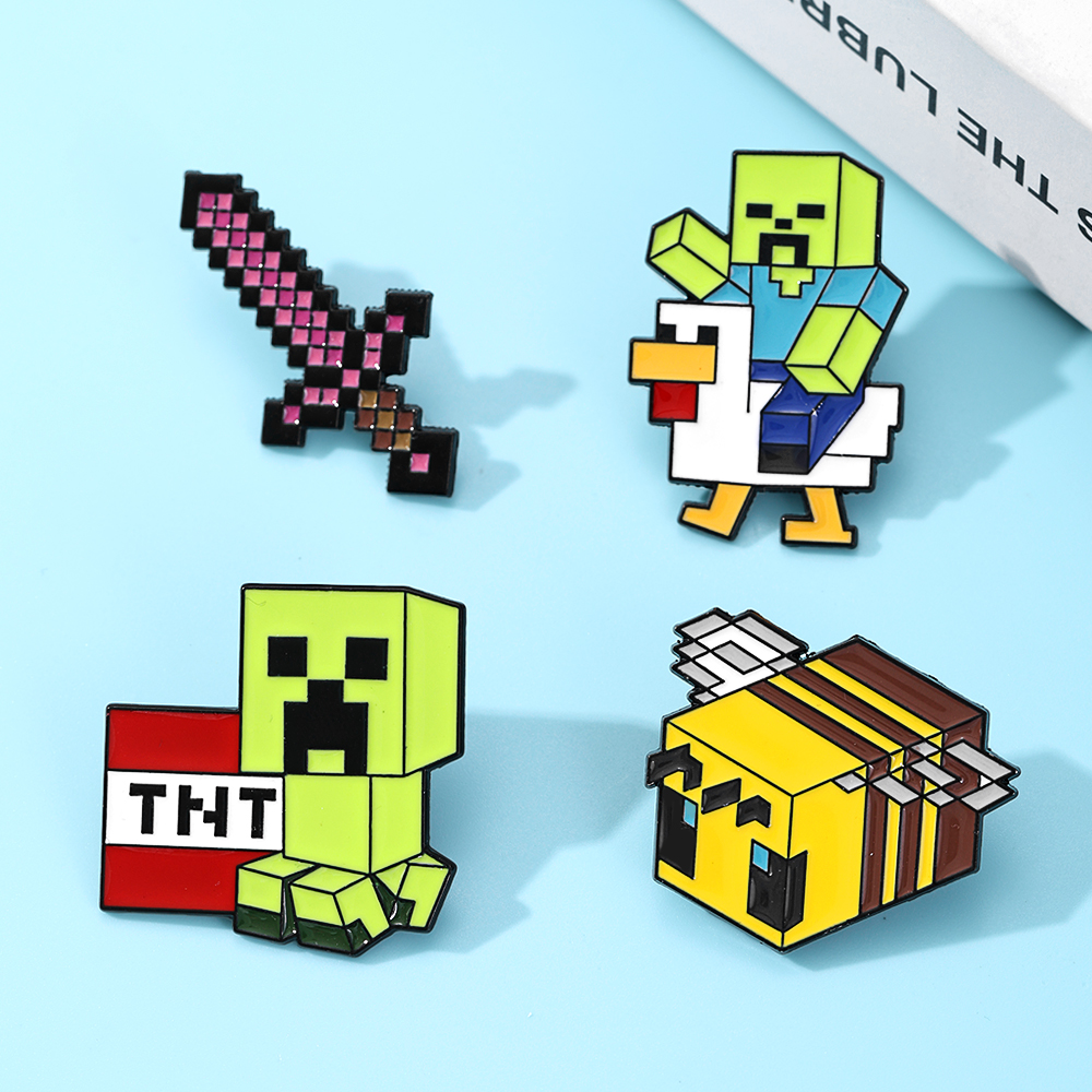 4pcs Cute Baby Zombie Chicken  - Gaming Accessories For Gaming Room 리뷰 및 가격