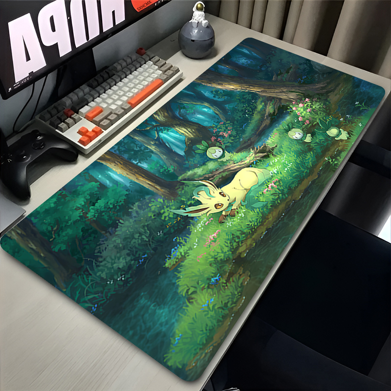 Mouse Pad Gamer P-pokemon Leaf - Gaming Office Accessories 리뷰 및 가격