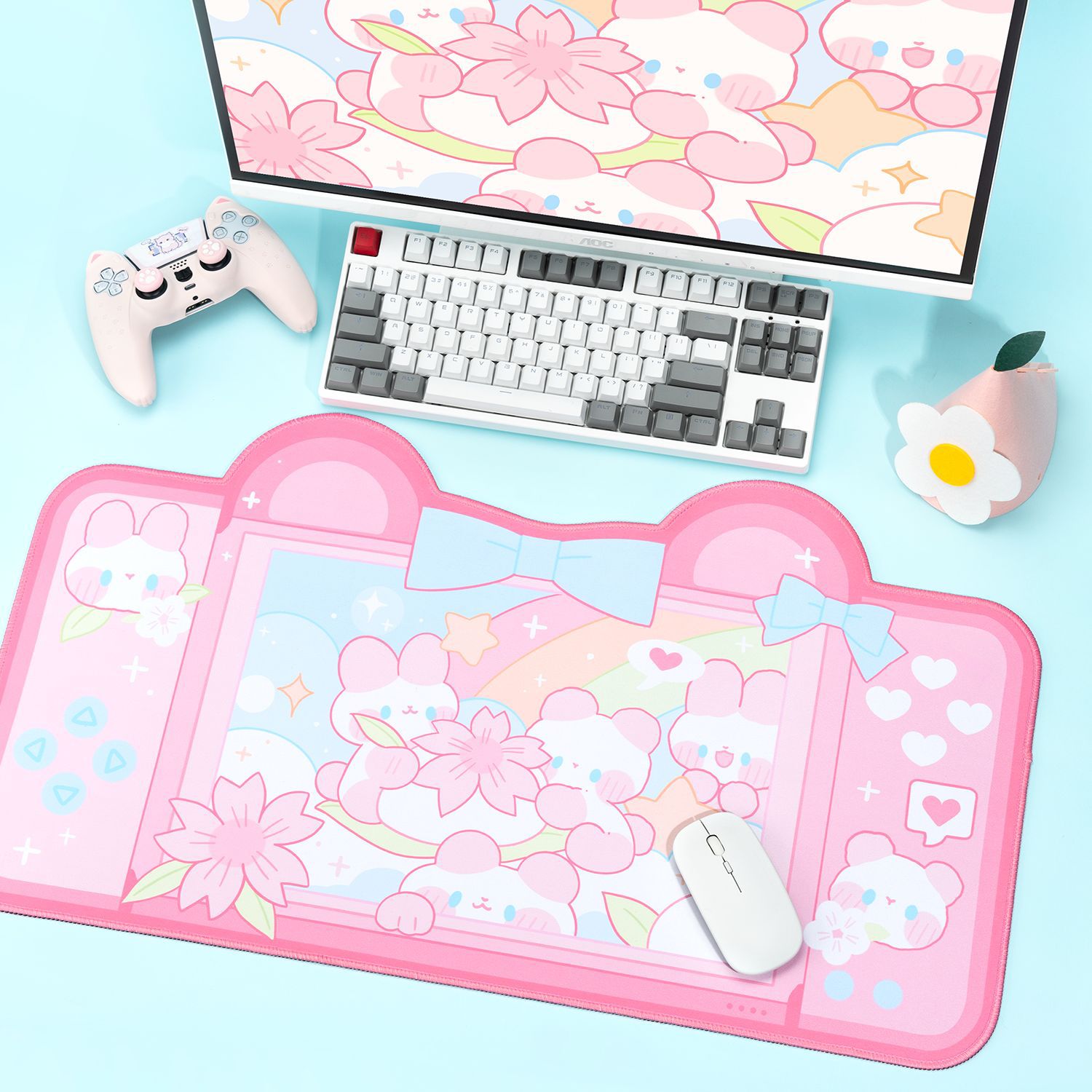 Extra Large Kawaii Gaming Mous - Gaming Accessories For Laptop 리뷰 및 가격