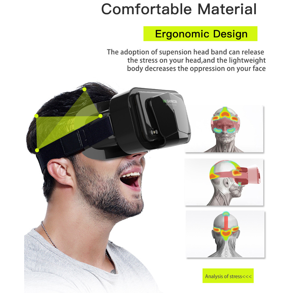 Shinecon VR Glasses 3D Headset - Gaming Accessories For 8 Year Old 리뷰 및 가격