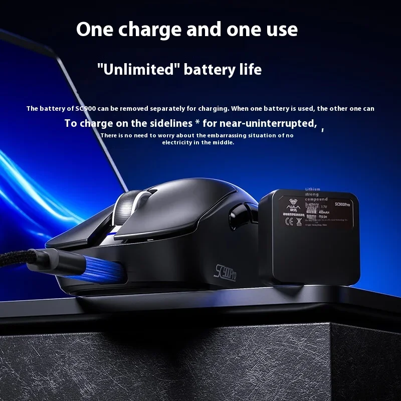 AULA SC900 Mouse Mouse Paw3950 - Gaming Accessories Computer 리뷰 및 가격