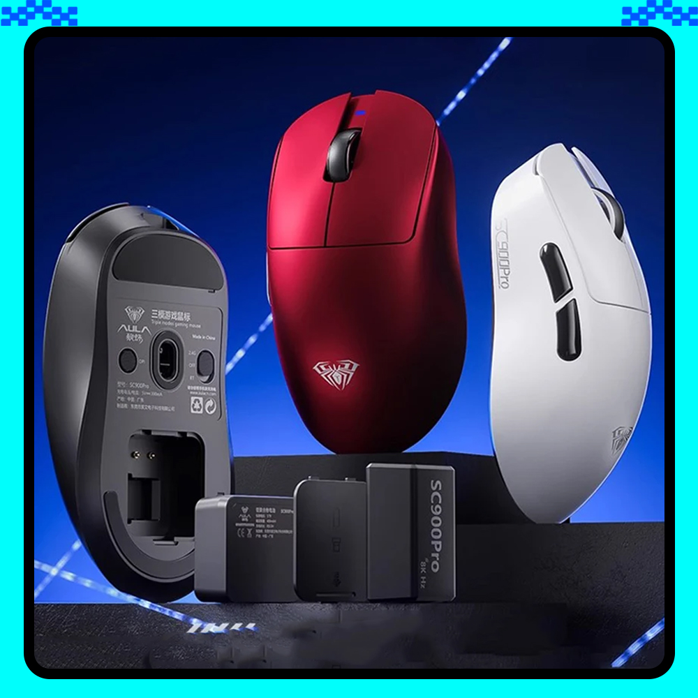 AULA SC900 Mouse Mouse Paw3950 - Gaming Accessories Computer 리뷰 및 가격