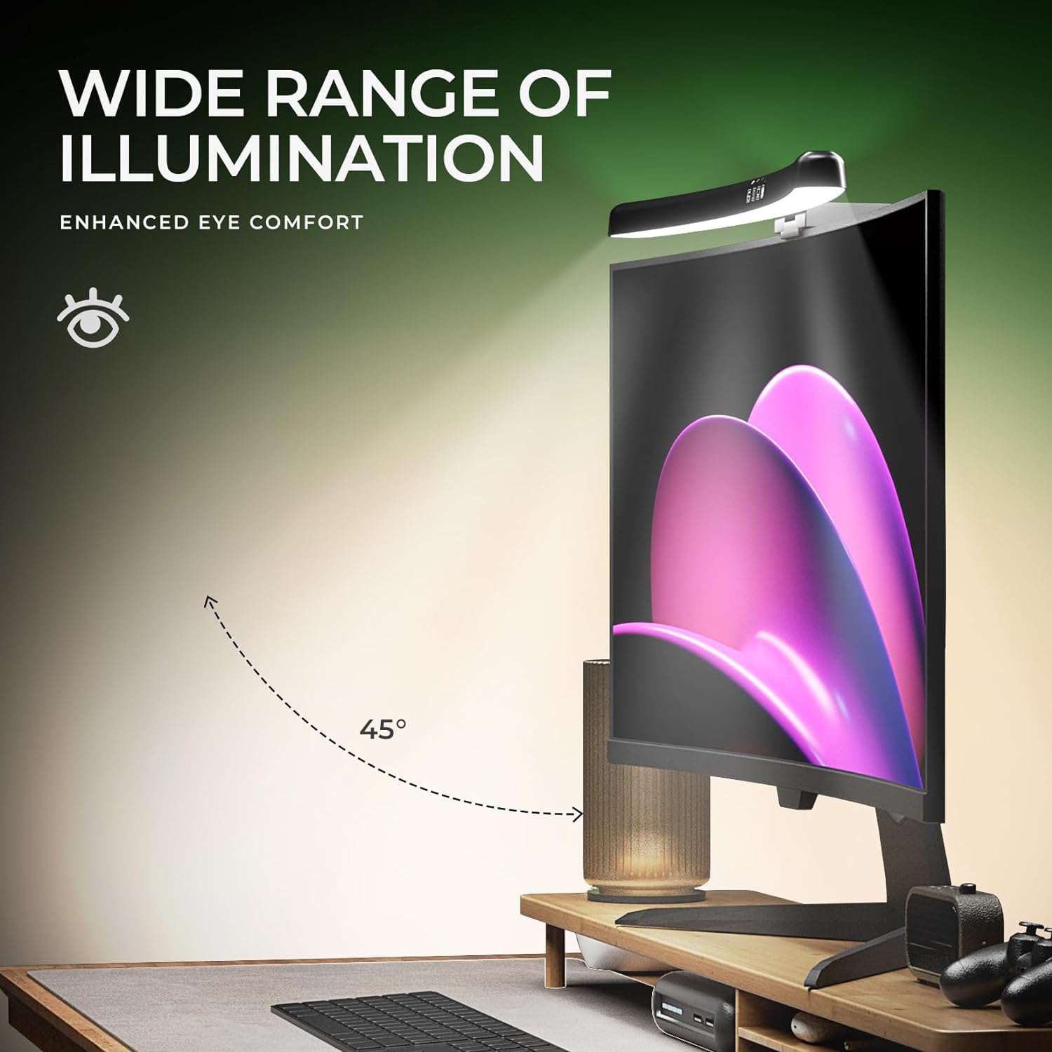 Curved Monitor Light Bar 3 Col - Monitor Light Bar 리뷰 및 가격