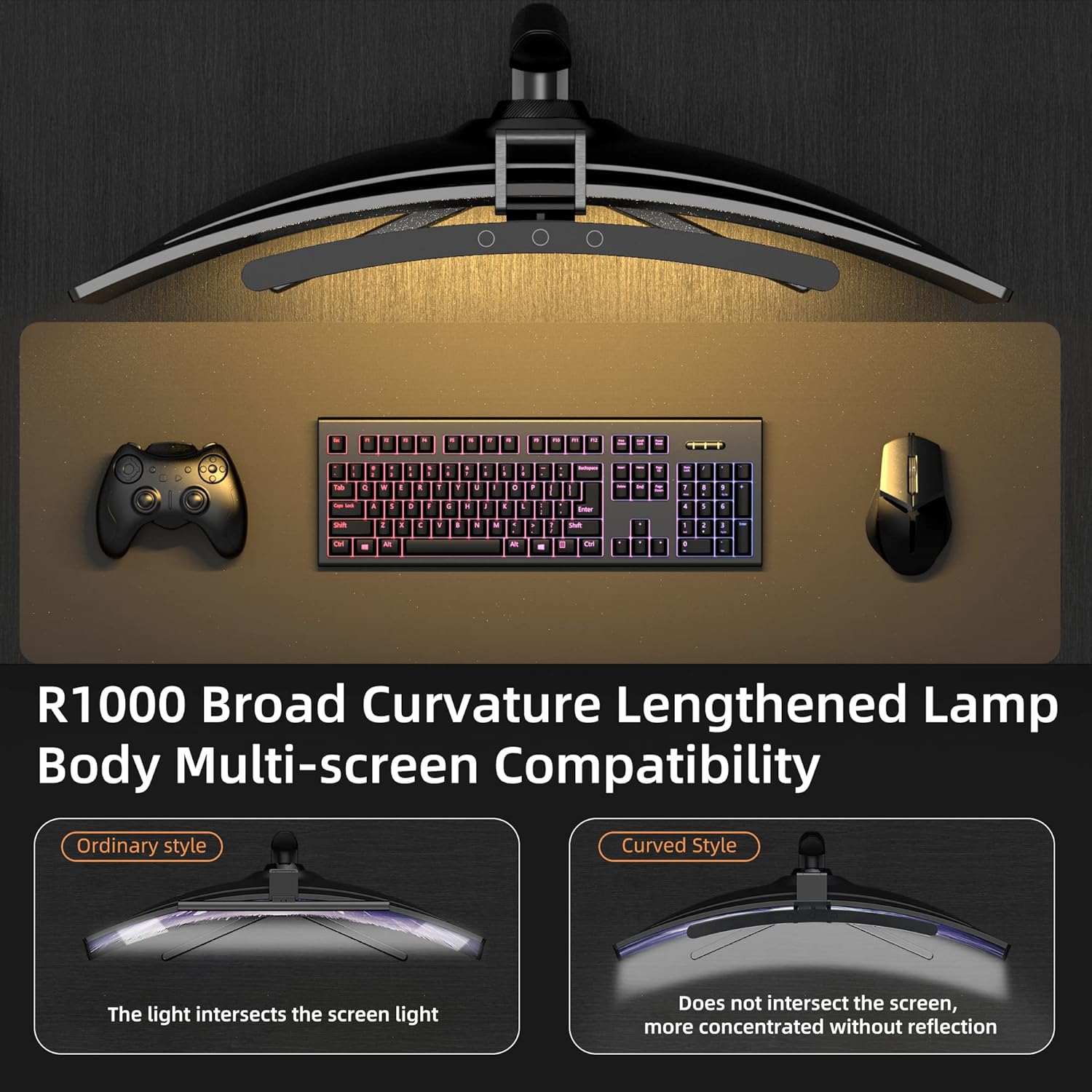Curved Monitor Light Bar 3 Col - Monitor Light Bar 리뷰 및 가격
