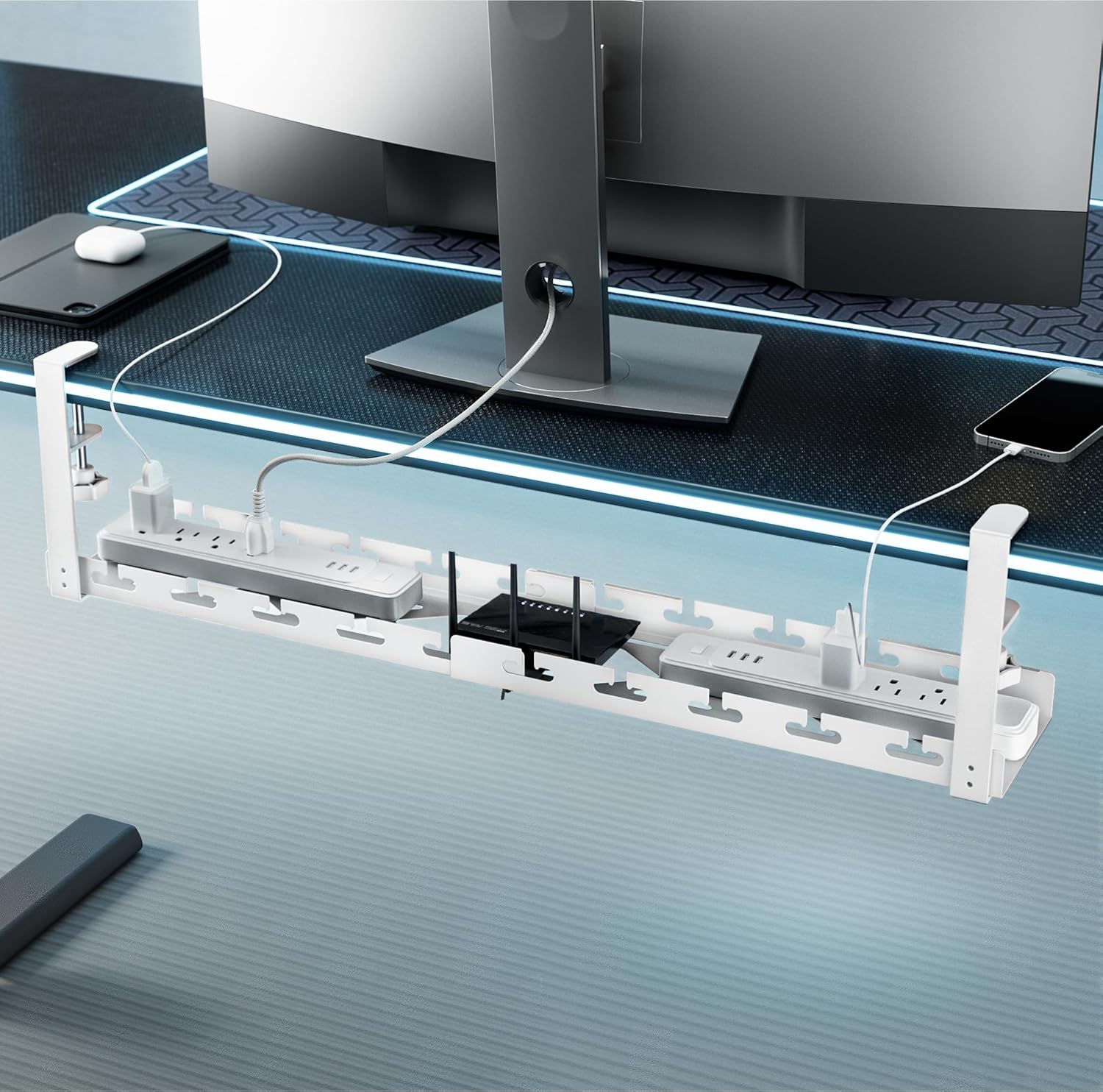 Extendable Under Desk Cable Ma - Gaming Office Accessories 리뷰 및 가격