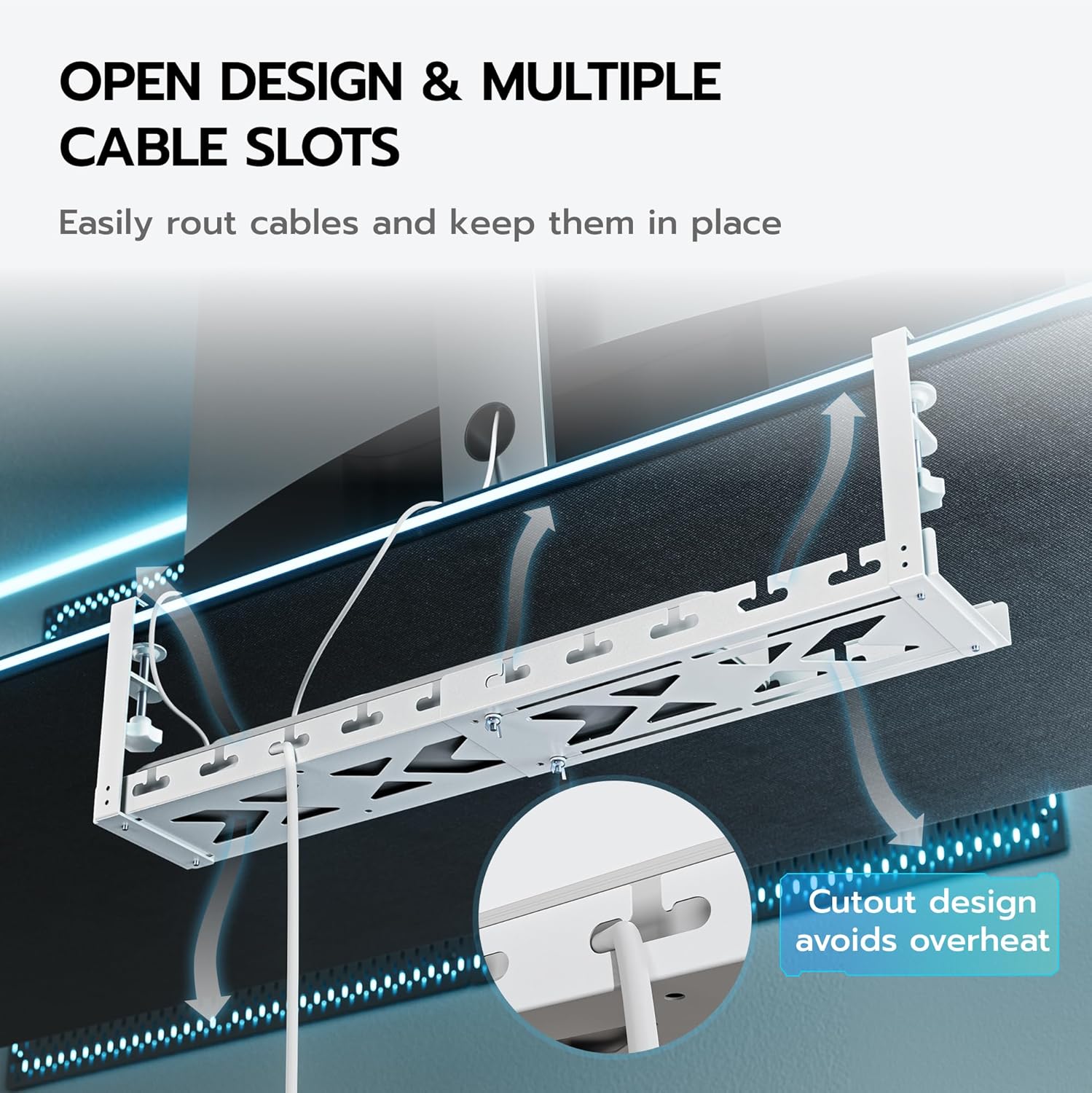 Extendable Under Desk Cable Ma - Gaming Office Accessories 리뷰 및 가격