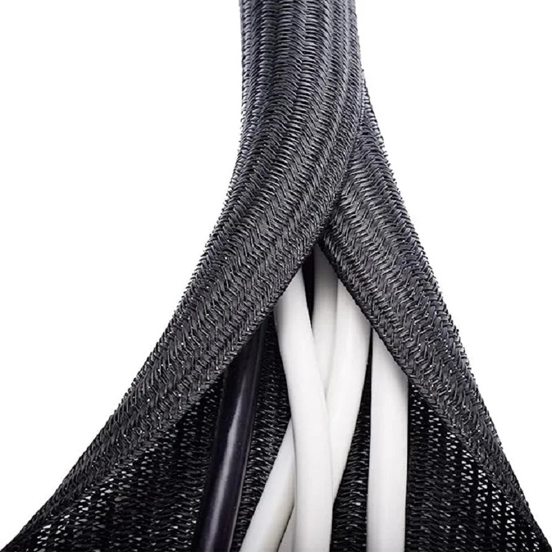 1m 3m 5m braided cable sleeve  - Cable Sleeve Braided 리뷰 및 가격