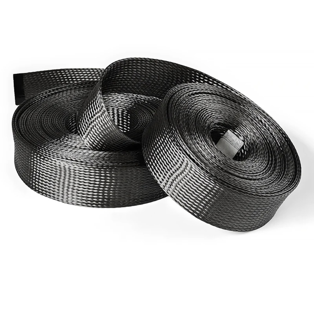 1M Carbon Fiber Cable Sleeve B - Cable Sleeve Braided 리뷰 및 가격