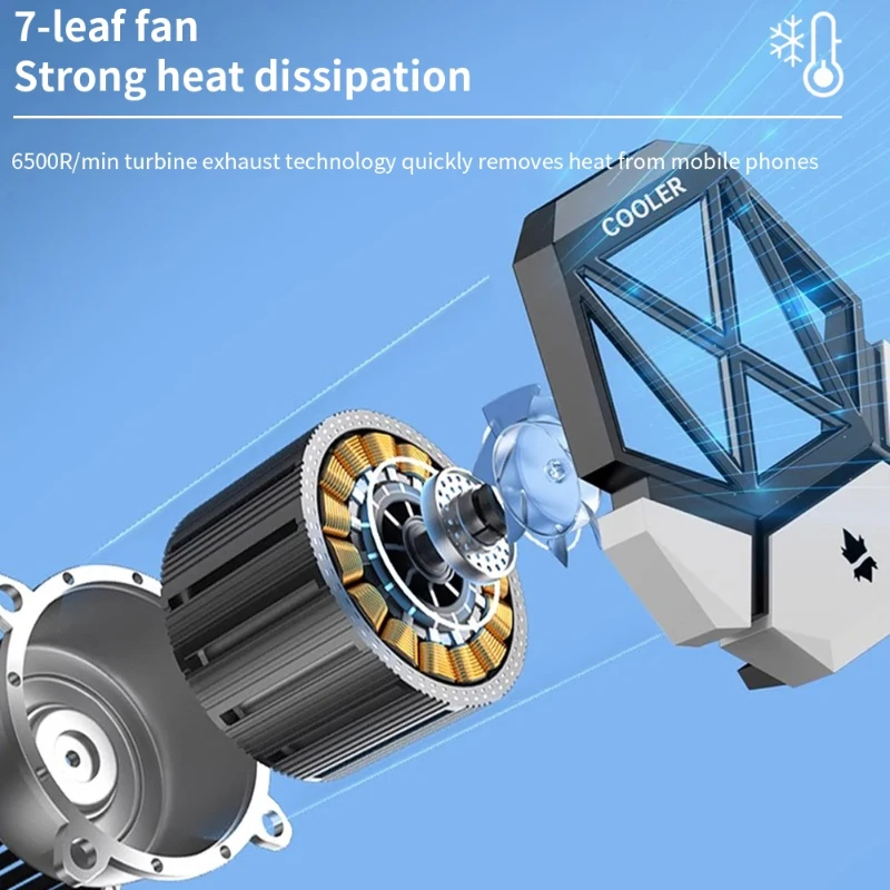DY08 Mobile Phone Cooling Fan  - Gaming Accessories For Phone 리뷰 및 가격