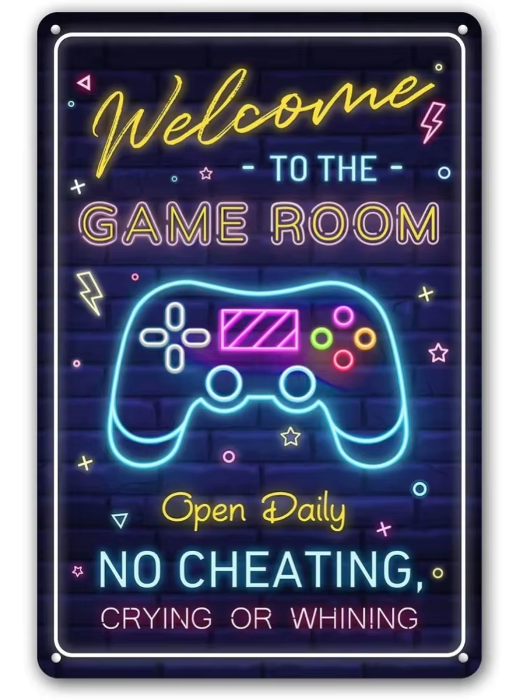 Man Cave Decor Welcome To The  - Gaming Accessories For Gaming Room 리뷰 및 가격