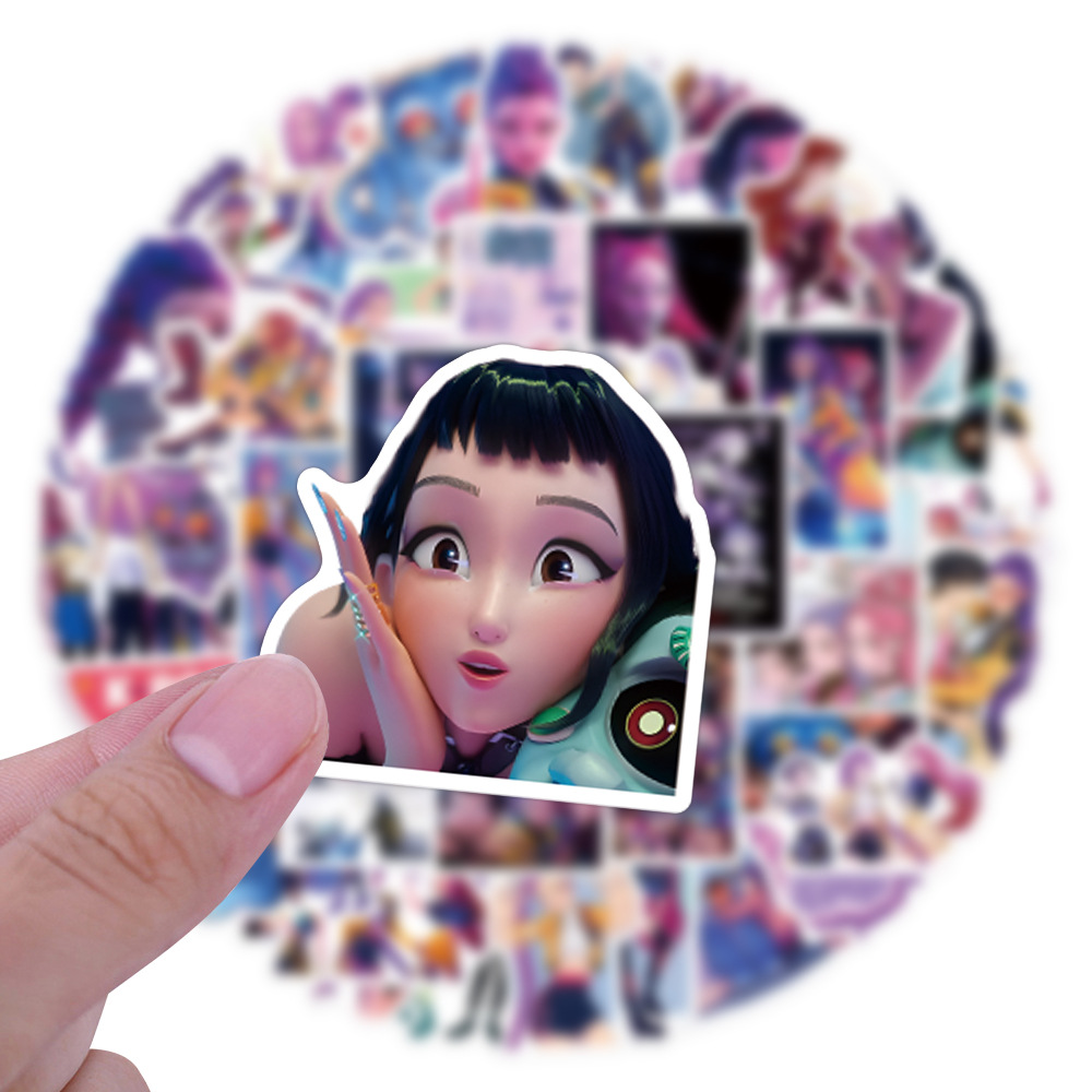 100 cartoon anime stickers are - Gaming Accessories Cute 리뷰 및 가격
