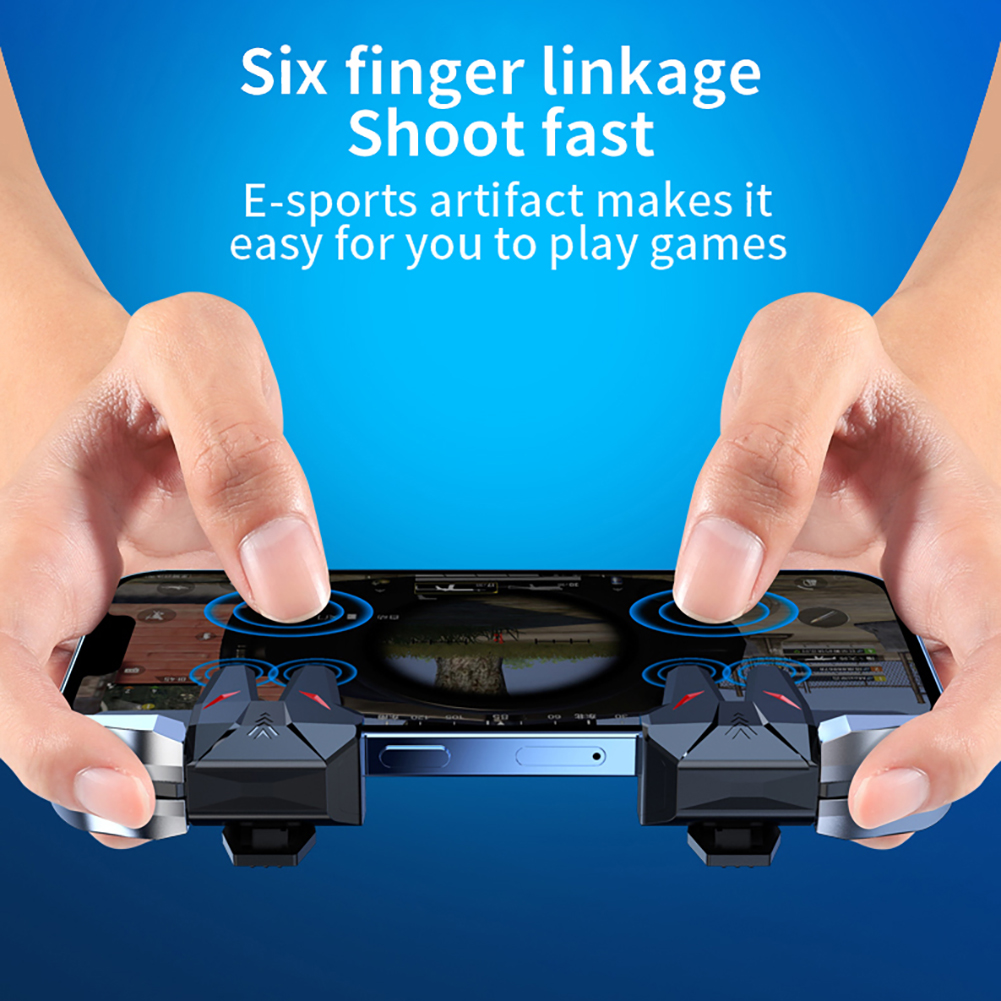2pcs Mechanical 6 Finger Aim T - Gaming Accessories For Phone 리뷰 및 가격